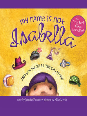 cover image of My Name is Not Isabella